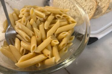 Buttered Noods with Garlic and Pepper Flakes