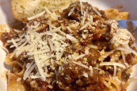 Can’t go wrong with a hearty bowl of pasta