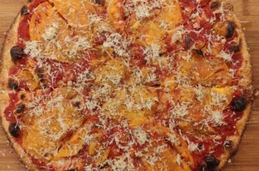 Tomato pie for dinner