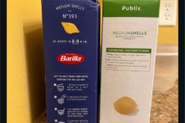 Anyone notice Publix (regional chain in the south) brand Pasta takes significantly longer than Barilla (medium shells) to reach Al dente …. [13-15 mins vs 8 mins] Any idea why this could be?