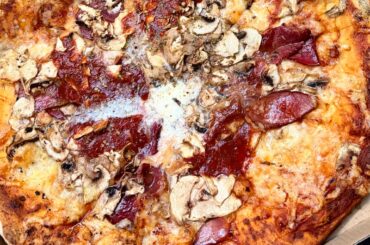 Great pizza in Sarajevo