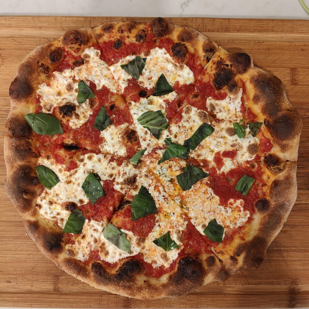 Margherita in my home oven