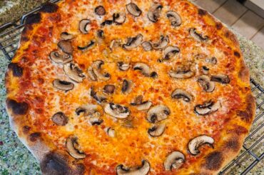 Mushroom and buffalo chicken