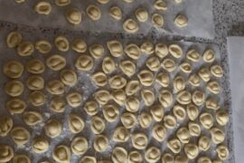 I did a Orecchiette with vodka sauce.