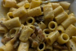Carbonara mezzi rigatoni
