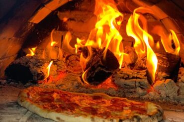 First time using our Woodfire pizza oven!