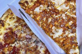 Lunch today buffalo and a chicken parm