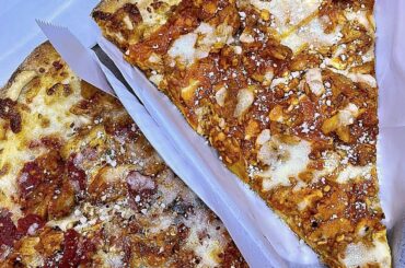 Lunch today buffalo and a chicken parm