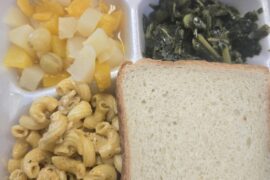 Pasta w chicken at the local city lockup