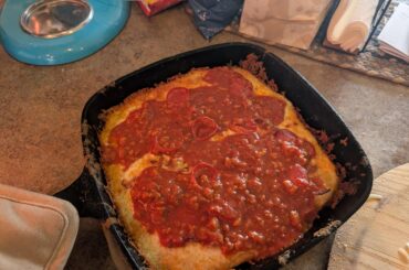 First pan pizza