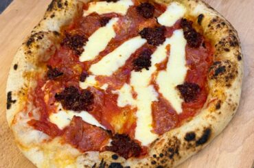 First time Neapolitan style Pizza in my new Oven