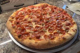 18” Pizza I made in my Effeuno P150 HA