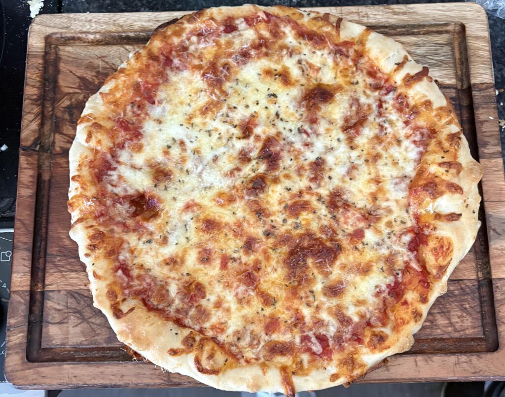 Pizza I made recently from scratch