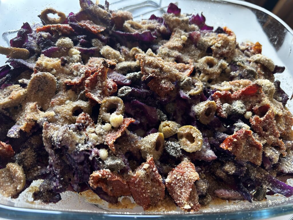 Cavolo viola gratinato!