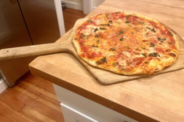 Made a Marguerite on my gas grill last night using a pizza screen.