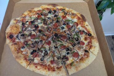 Weekend pizzas for neighbors