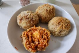 Vegan arancini