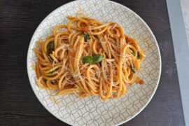 I submit my pasta al pomodoro to the pasta police