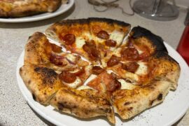 First pizza oven bake