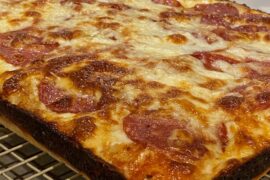 Homemade square pie. That is all.