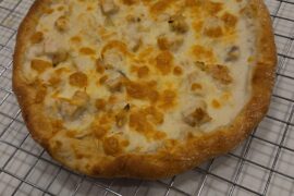 Chicken Alfredo Pizza