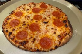 First Bar Pie Attempt - Tucci Pizza Oven