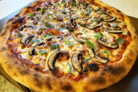 Pizza turned out good tonight! Anyone else only put veggies on their pies?