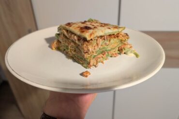 Homemade Fallow variation of spinach lasagna