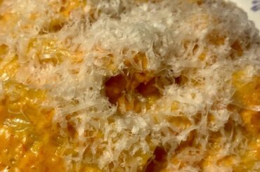 Paccheri with pesto calabrese