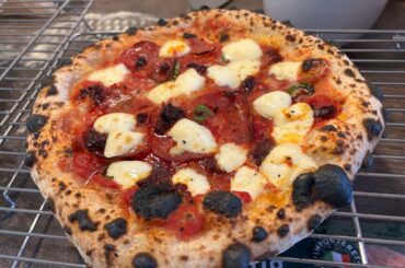 Second time making sourdough pizza