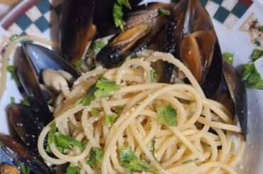 Spaghetti and Mussels
