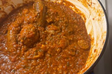 Sunday Sauce (for Saturday)