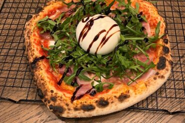 First time making pizza