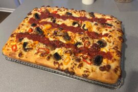 Mushroom and Pepper Pie