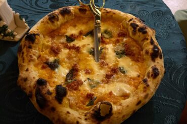 Last night’s zucca baked in the Pizza Party Emozione