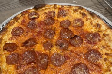 Upside down pepperoni