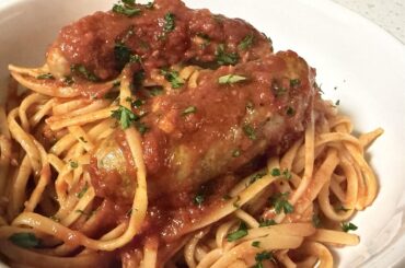 Linguini & sausage
