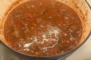 Sunday Sauce on Saturday