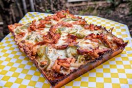 buffalo chicken square baked in roccbox