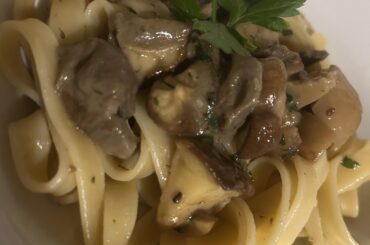 Fettuccine ai funghi porcini!