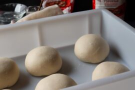 Why do my dough balls always become flat in the fridge?