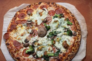 New here just made this pizza.