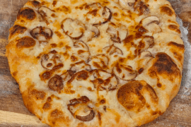 Truffle pizza on Masterbuilt pizza attachment