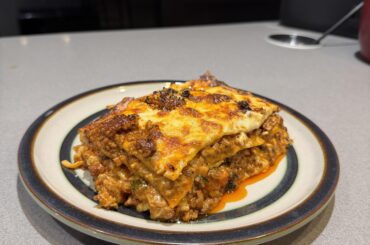 Lasagna - my death row meal