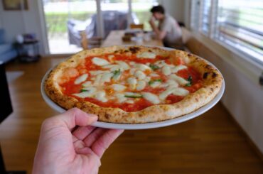 Sourdough margherita.