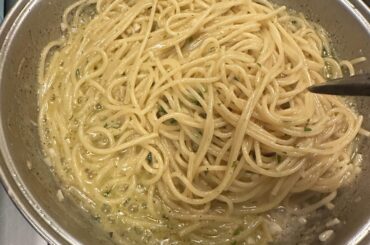 Aglio e olio (con un pizzico di prezzemolo) 😊