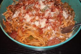 Spaghetti Napolitan (Japanese Ketchup Noodle)