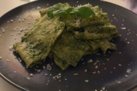 first time making pesto