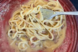First Time Carbonara