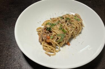 Made some killer Bolognese pasta